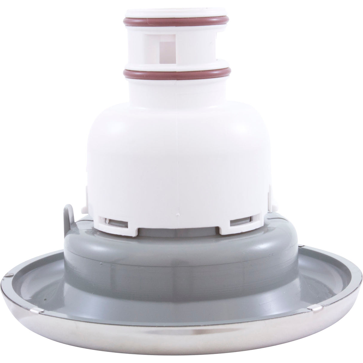 Jet Intl, WW Whirlpool, 5"fd, Dir, Smth, SS/Gry, Non-Adjustable : 212-2037S