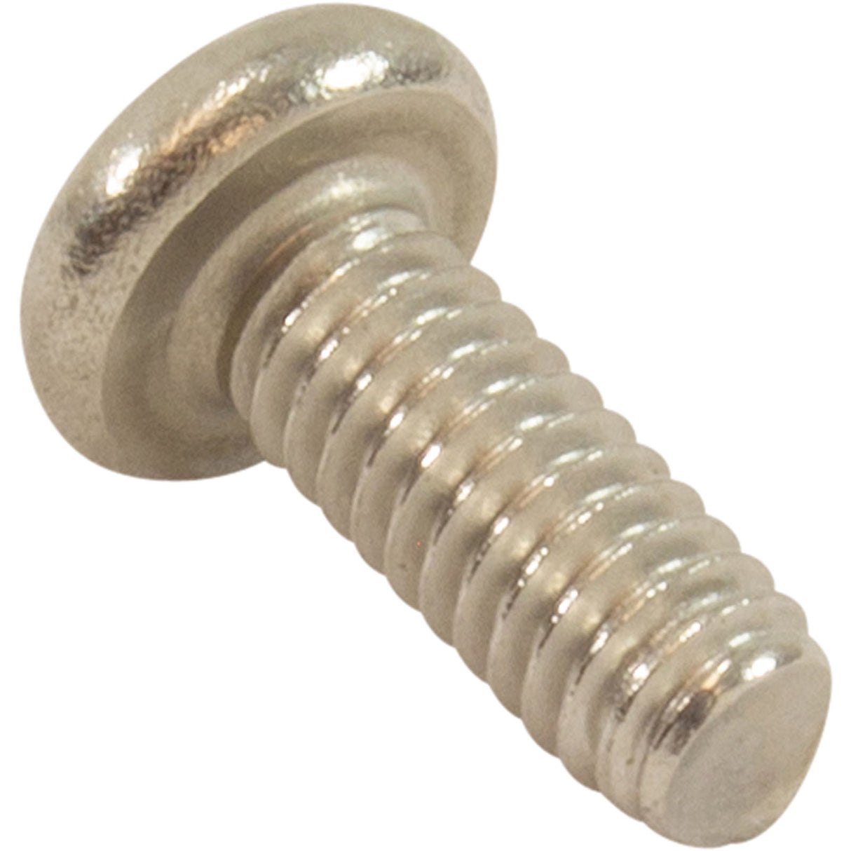 Screw, Waterway 8" Round Tru Flo Drain, Cover, 8-32 x7/16", SS : 819-00051