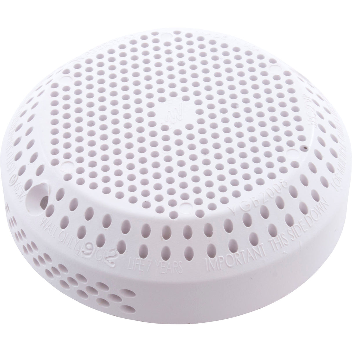 Suction Cover, Waterway 3-1/2" Hi-Flow, White : 642-3250 V