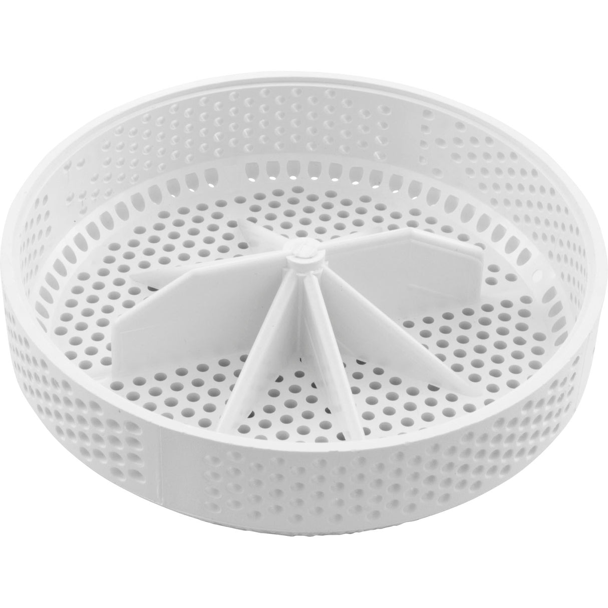 Suction Cover, Waterway 5" Super Hi-Flow, White, W/O Screws : 642-3630 V