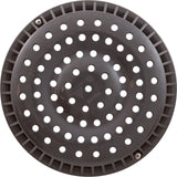 Main Drain Grate, WW Anti-Vortex, 8" Round, w/o Screws, Dk Gry : 642-2159-DKG V