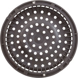 Main Drain Grate, WW Anti-Vortex, 8" Round, w/o Screws, Dk Gry : 642-2159-DKG V