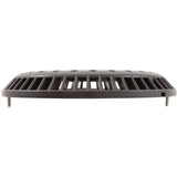Main Drain Grate, WW Anti-Vortex, 8" Round, w/o Screws, Dk Gry : 642-2159-DKG V