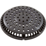 Main Drain Grate, WW Anti-Vortex, 8" Round, w/o Screws, Dk Gry : 642-2159-DKG V