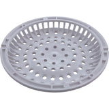 Main Drain Grate, Waterway Anti Vortex, 8" Round, White : 642-2150 V