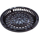 Main Drain Grate, Waterway Anti Vortex, 8" Round, Black : 642-2151 V