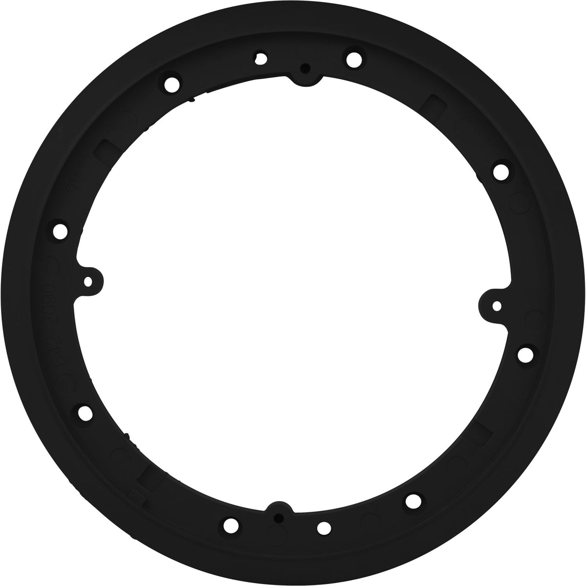 Mounting Plate, Waterway Main Drain Vinyl, 8" Round, Black : 642-2091 - Waterway Plastics - 8.06105E+11 - PartsForSpas.com