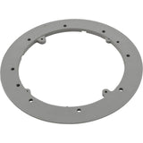 Mounting Plate, Waterway Main Drain Vinyl, 8" Round, Gray : 642-2097