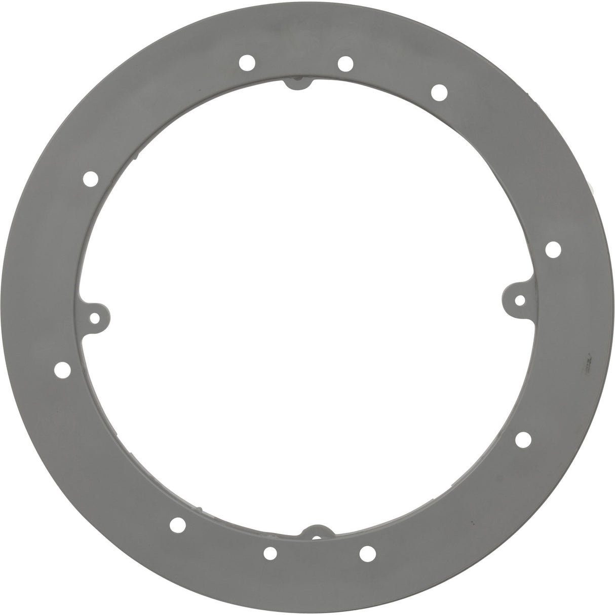 Mounting Plate, Waterway Main Drain Vinyl, 8" Round, Gray : 642-2097