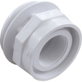 Wall Fitting, WW, Vinyl Liner, 3"hs, 1-1/2"fpt, 3-1/2"fd, Wht : 400-9160B