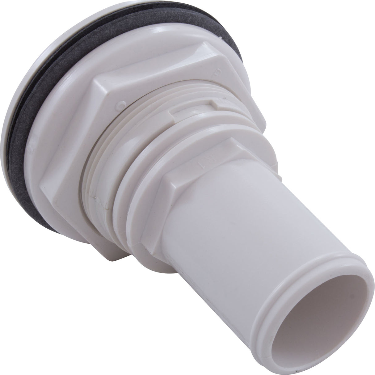 Eyeball Fitting, WW, 1-1/2"b, 3-1/2"fd, 1" Orifice, White : 550-9340