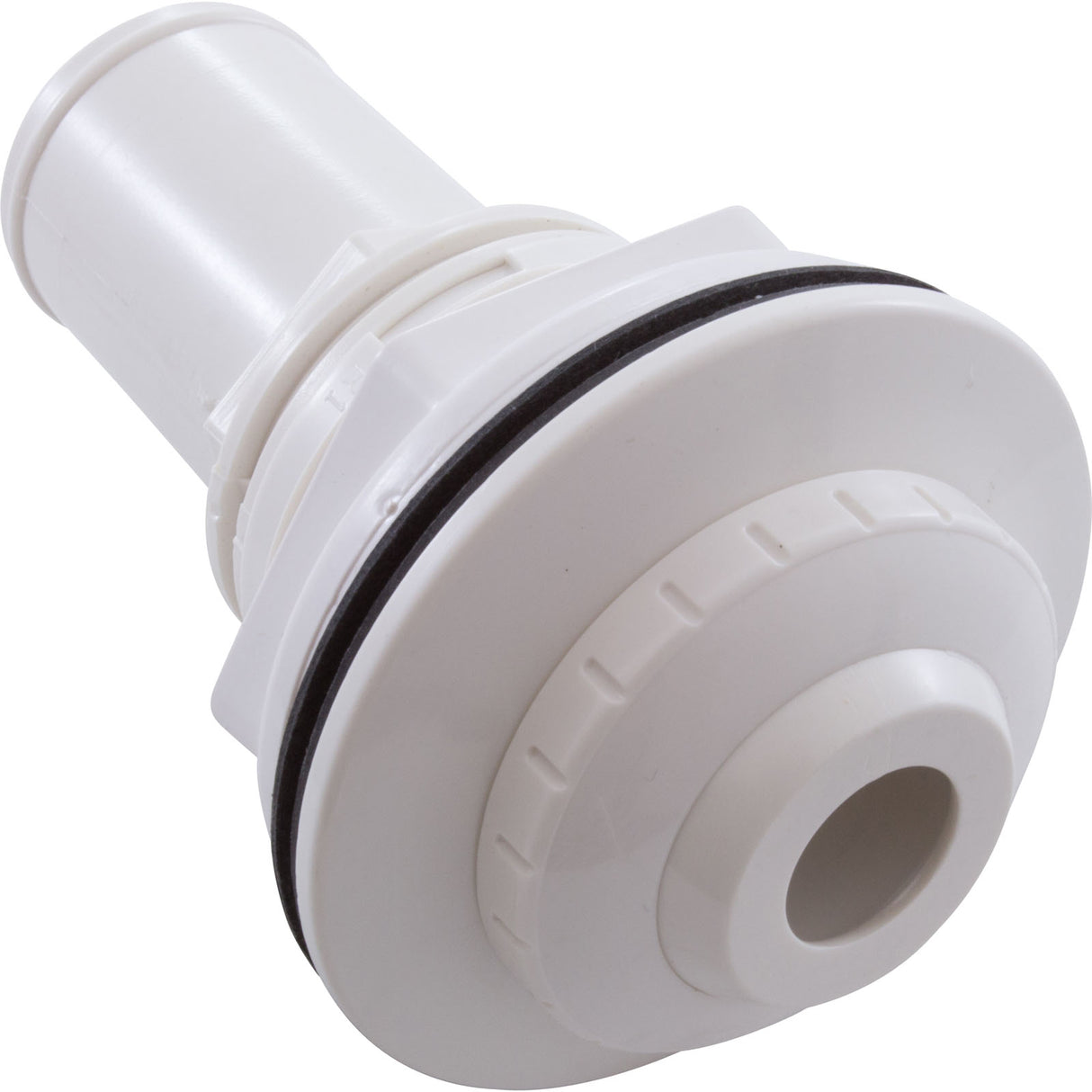 Eyeball Fitting, WW, 1-1/2"b, 3-1/2"fd, 3/4" Orifice, White : 550-9330