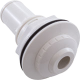 Eyeball Fitting, WW, 1-1/2"b, 3-1/2"fd, 3/4" Orifice, White : 550-9330