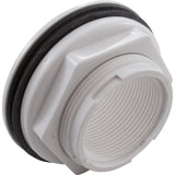 Wall Fitting, WW, 2-3/8"hs, 1-1/2"fpt, 3-1/2"fd, White : 400-9170B