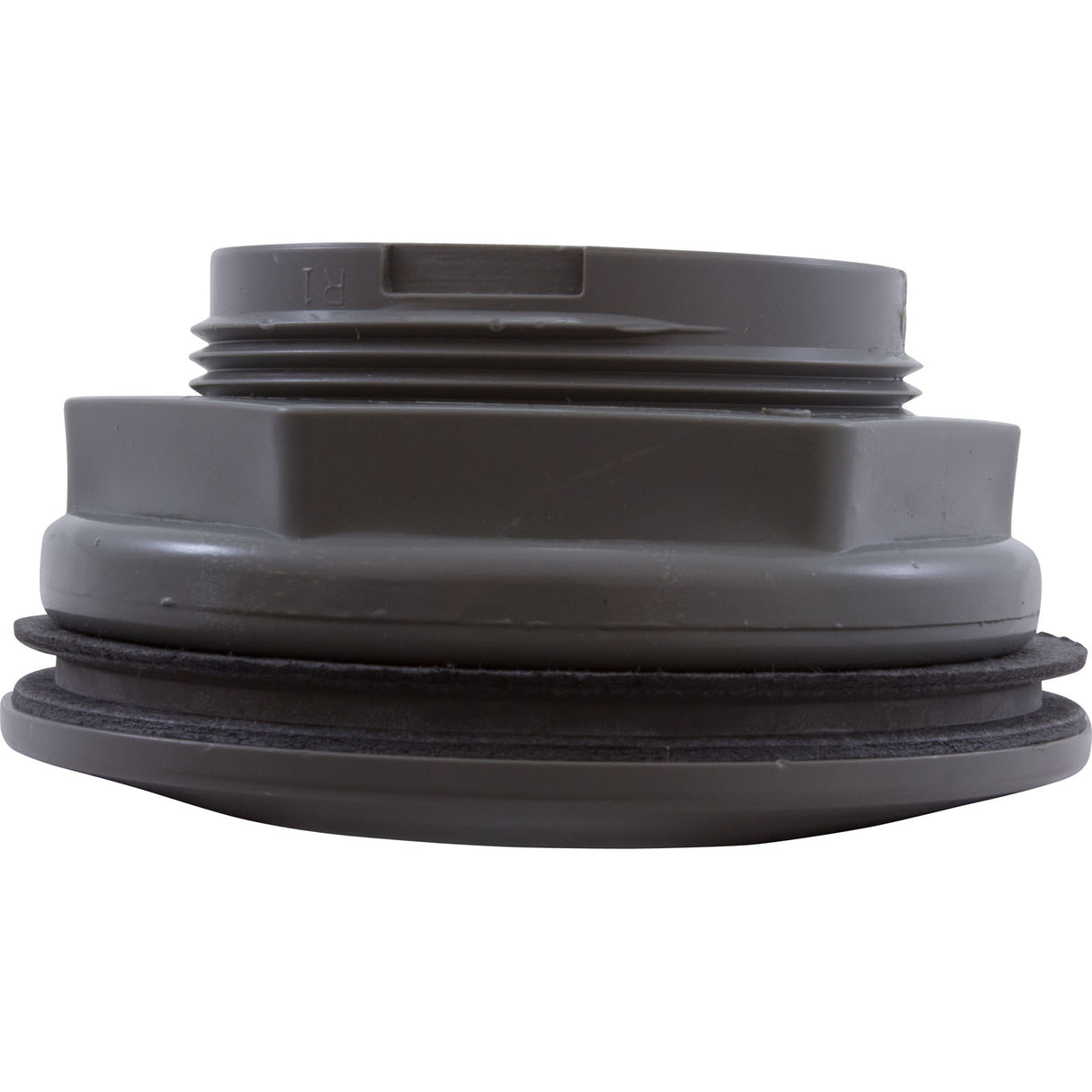 Wall Fitting, WW, 2-3/8"hs, 1-1/2"fpt, 3-1/2"fd, Gray : 400-9177B