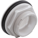 Wall Fitting, WW, 2-3/8"hs, 1-1/2"fpt x 1-1/2"s, 3-1/2"fd, Wht : 400-9150B