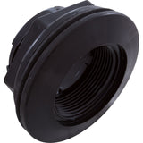 Wall Fitting, WW, 2-3/8"hs, 1-1/2"fpt x 1-1/2"s, 3-1/2"fd, Blk : 400-9151B