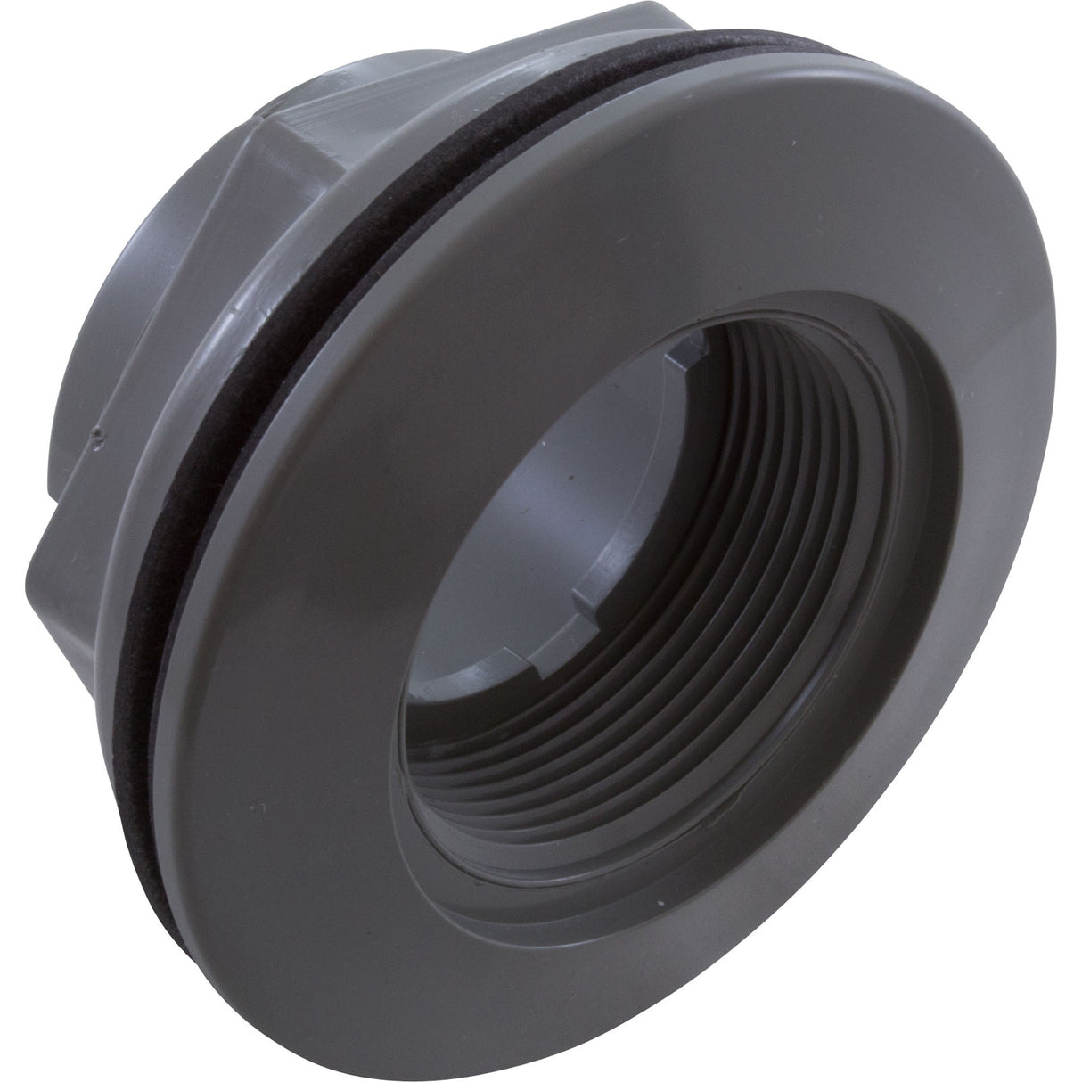 Wall Fitting, WW, 2-3/8"hs, 1-1/2"fpt x 1-1/2"s, 3-1/2"fd, Gry : 400-9157B