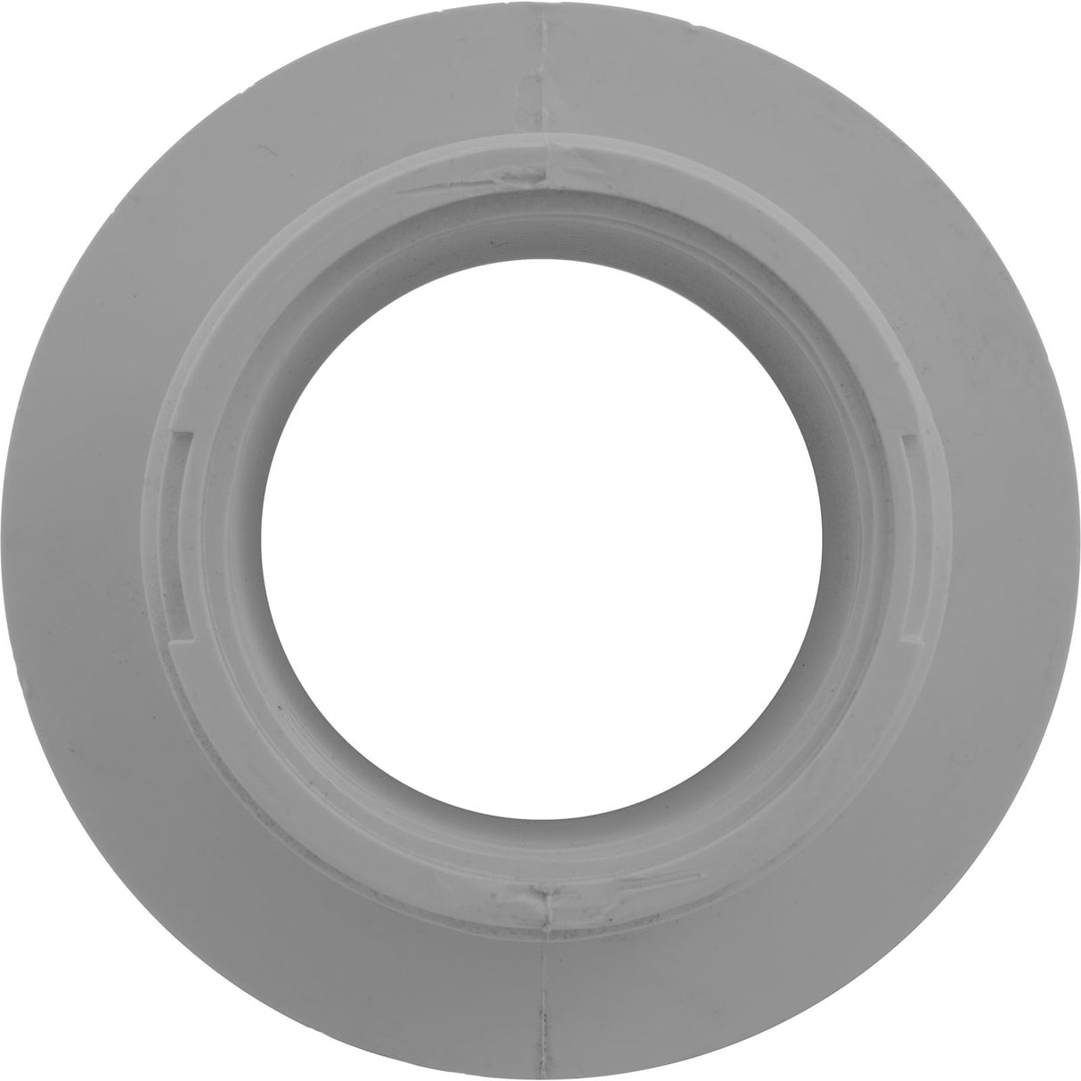 Return Wall Fitting Only, WW, 2-3/8"hs, 1-1/2"fpt Thru, Gray : 215-9177