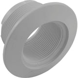 Return Wall Fitting Only, WW, 2-3/8"hs, 1-1/2"fpt Thru, Gray : 215-9177