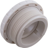 Eyeball Fitting, WW, 1-1/2"mpt, 2-3/8"fd, 3/8"Orifice, White : 400-1410BB