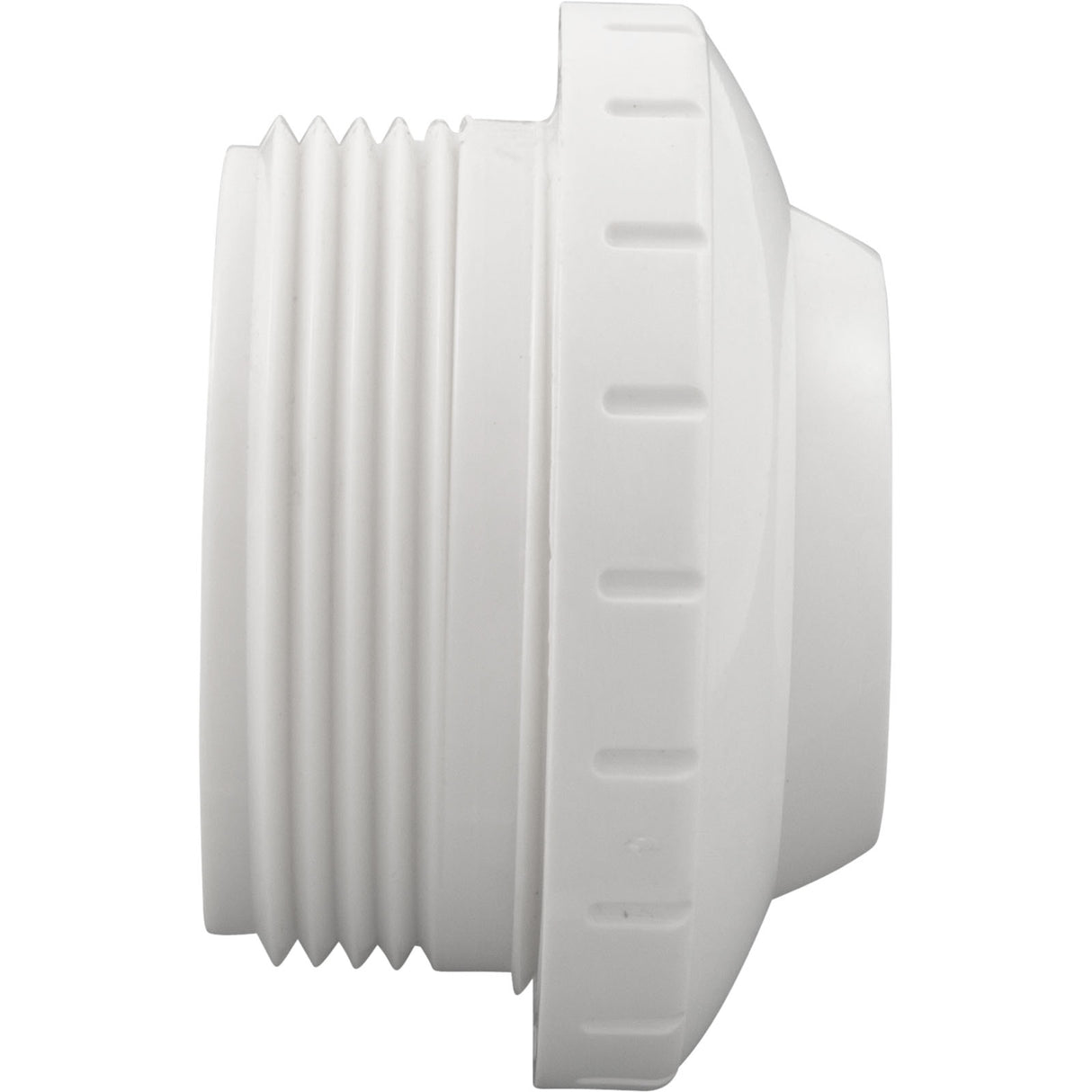 Eyeball Fitting, WW, 1-1/2"mpt, 2-3/8"fd, 3/4"Orifice, White : 400-1410DB