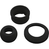 Eyeball Fitting, WW, 1-1/2"mpt, 2-3/8"fd, 3/4"Orifice, Black : 400-1411DB