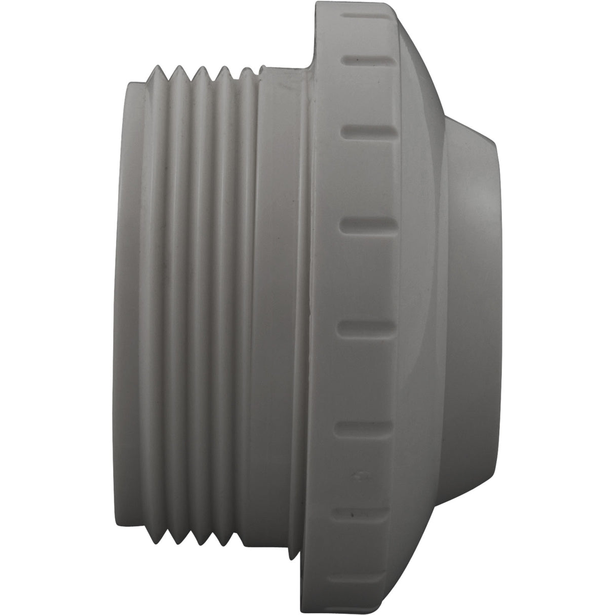 Eyeball Fitting, WW, 1-1/2"mpt, 2-3/8"fd, 3/4"Orifice, Gray : 400-1417DB