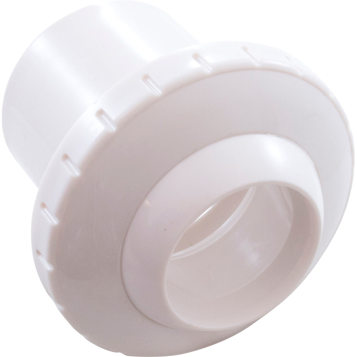 Eyeball Fitting, WW, 1-1/2"Insider, 2-3/8"fd, 1"Orifice, Wht : 400-1420EB