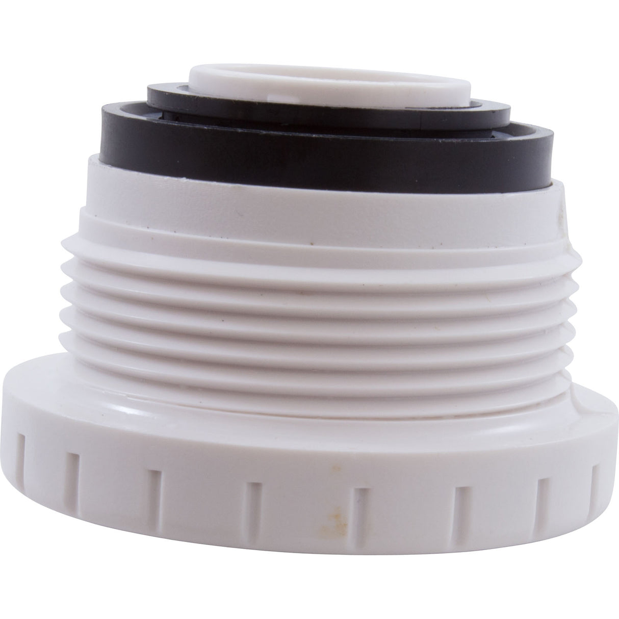 Eyeball Fitting, WW, 1-1/2"mpt, 2-1/4"fd, Plstr, White : 212-9170