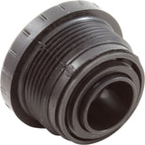 Eyeball Fitting, WW, 1-1/2"mpt, 2-1/4"fd, Plstr, Blk : 212-9171