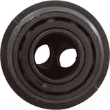 Eyeball Fitting, WW, 1-1/2"mpt, 2-1/4"fd, Plstr, Blk : 212-9171