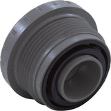 Eyeball Fitting, WW, 1-1/2"mpt, 2-1/4"fd, Plstr, Gry : 212-9177