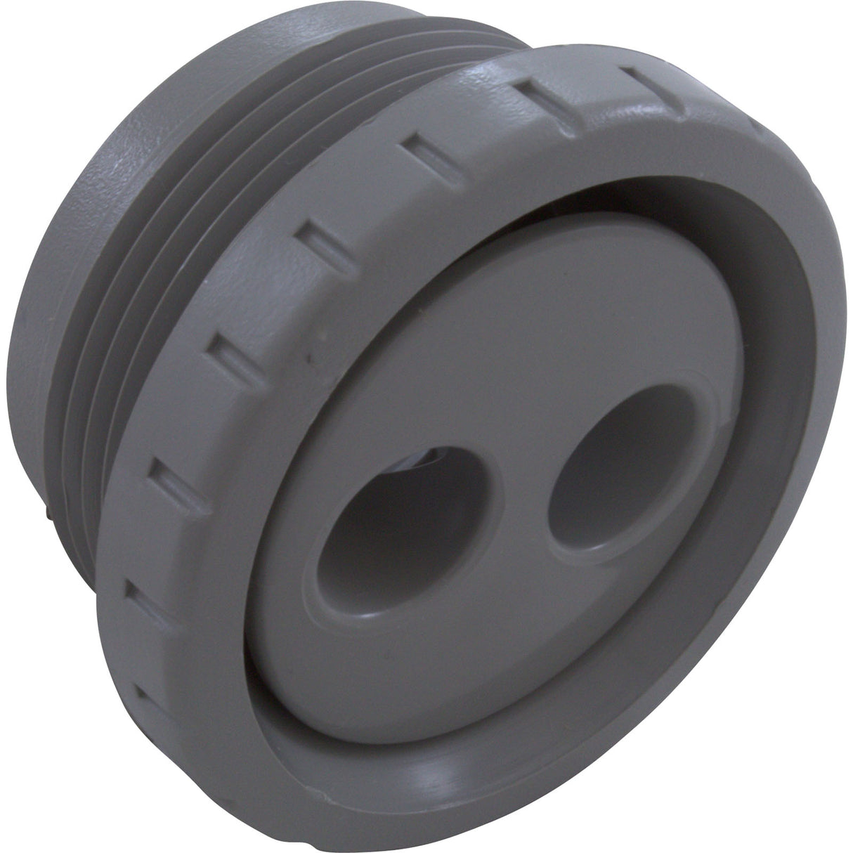 Eyeball Fitting, WW, 1-1/2"mpt, 2-1/4"fd, Plstr, Gry : 212-9177
