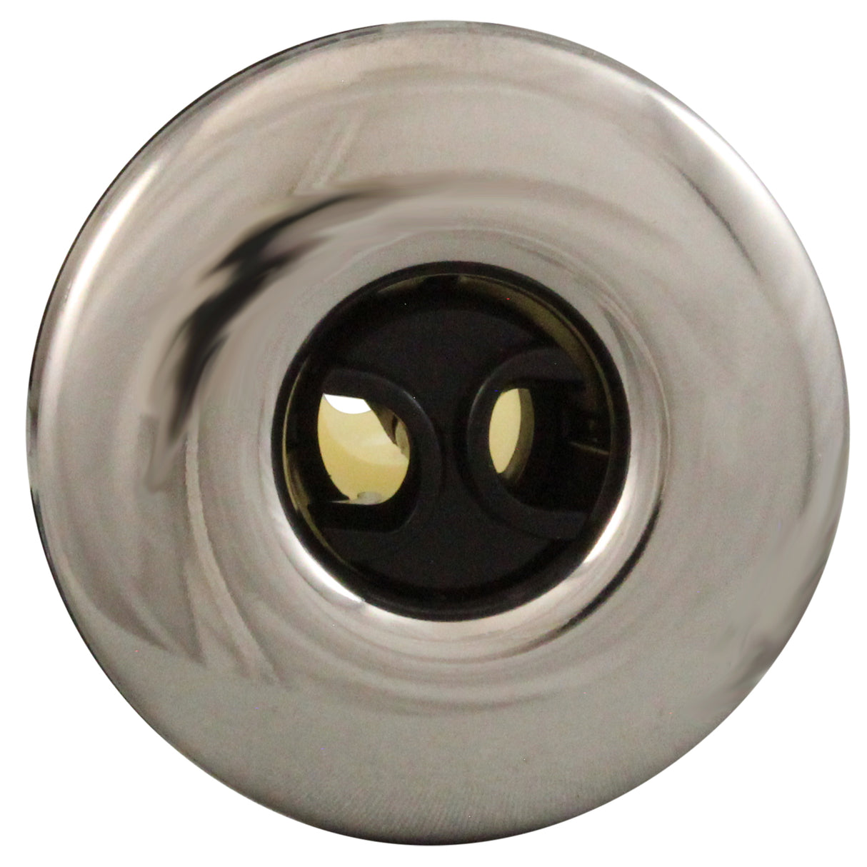 Jet Intl, WW Cluster Storm, 2"fd, Twin Roto, Smth, Blk/SS, Thd : 229-1521S