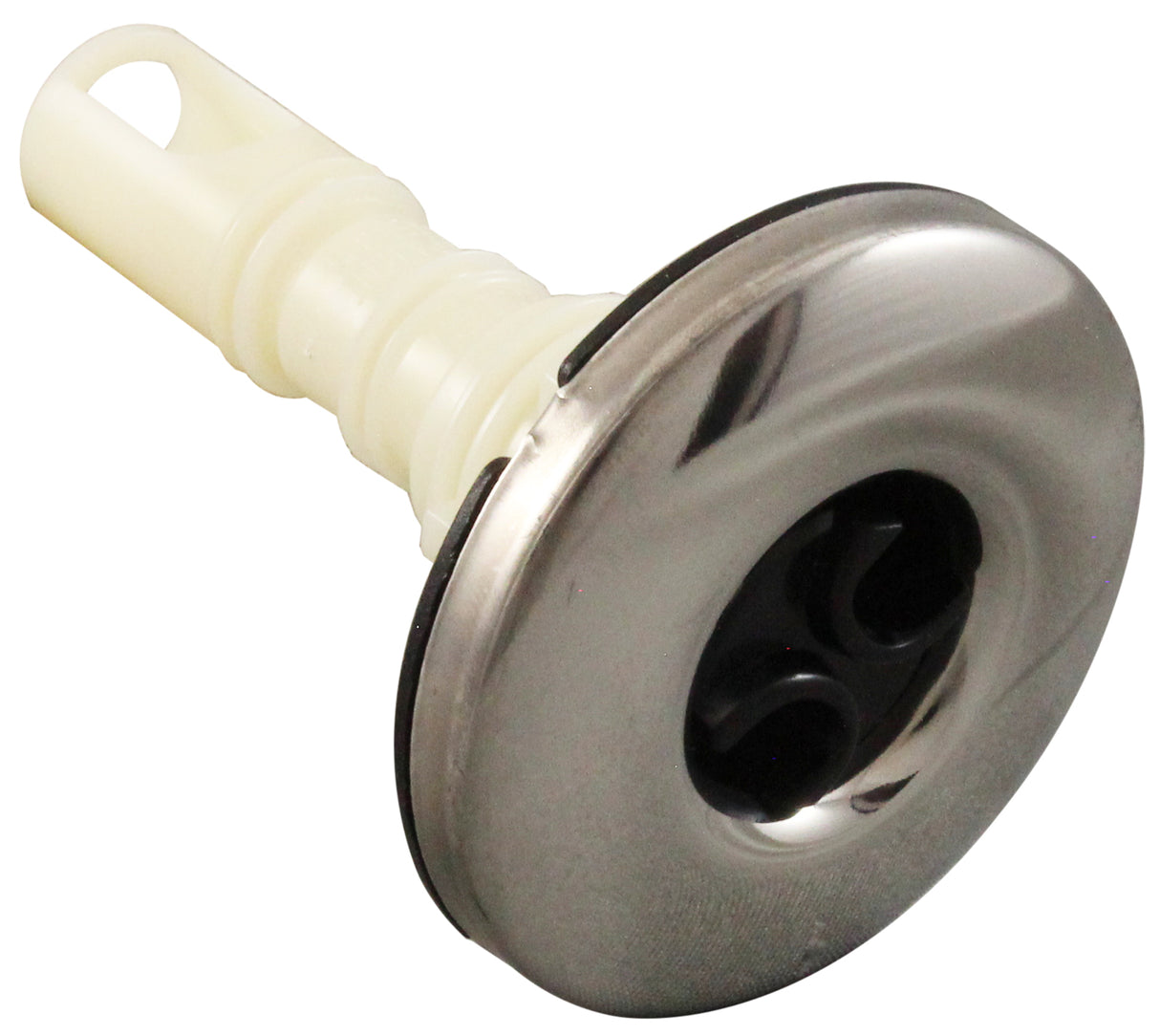 Jet Intl, WW Cluster Storm, 2"fd, Twin Roto, Smth, Blk/SS, Thd : 229-1521S