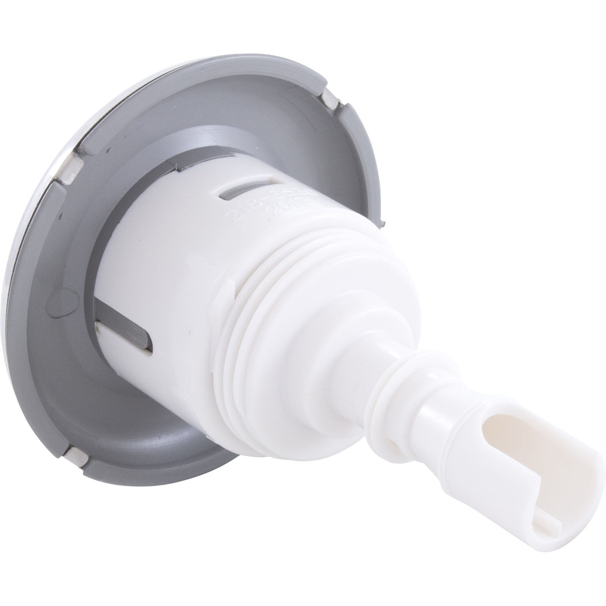 Jet Intl, WW Mini Storm, 3"fd, Twin Roto, Smth, SS/Gry, Thd : 229-7957S