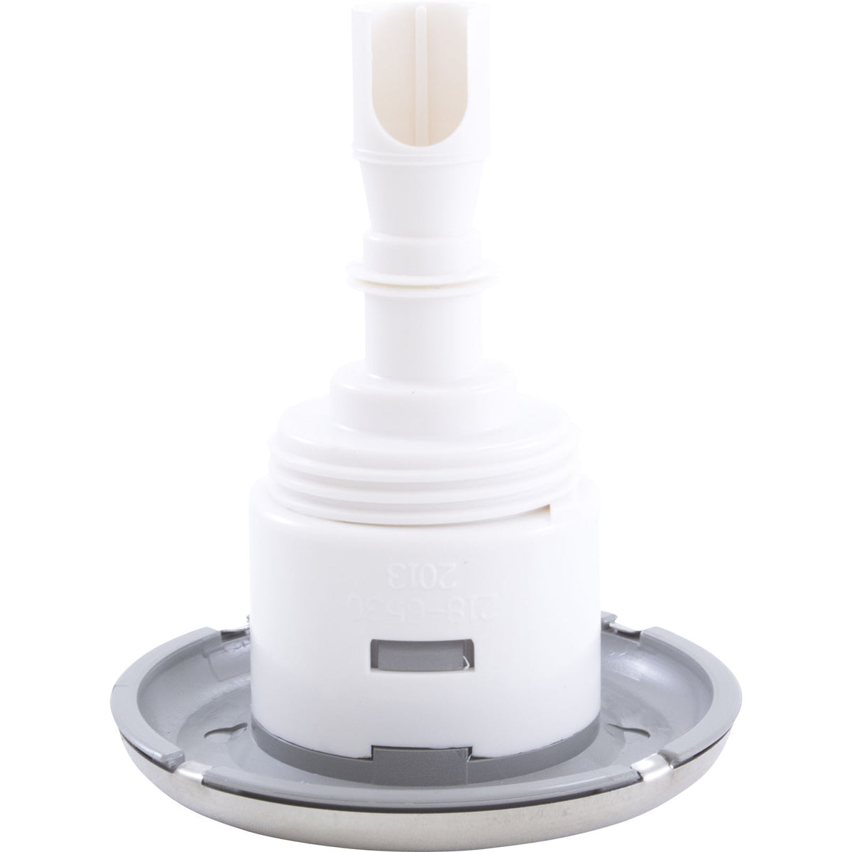 Jet Intl, WW Mini Storm, 3"fd, Twin Roto, Smth, SS/Gry, Thd : 229-7957S
