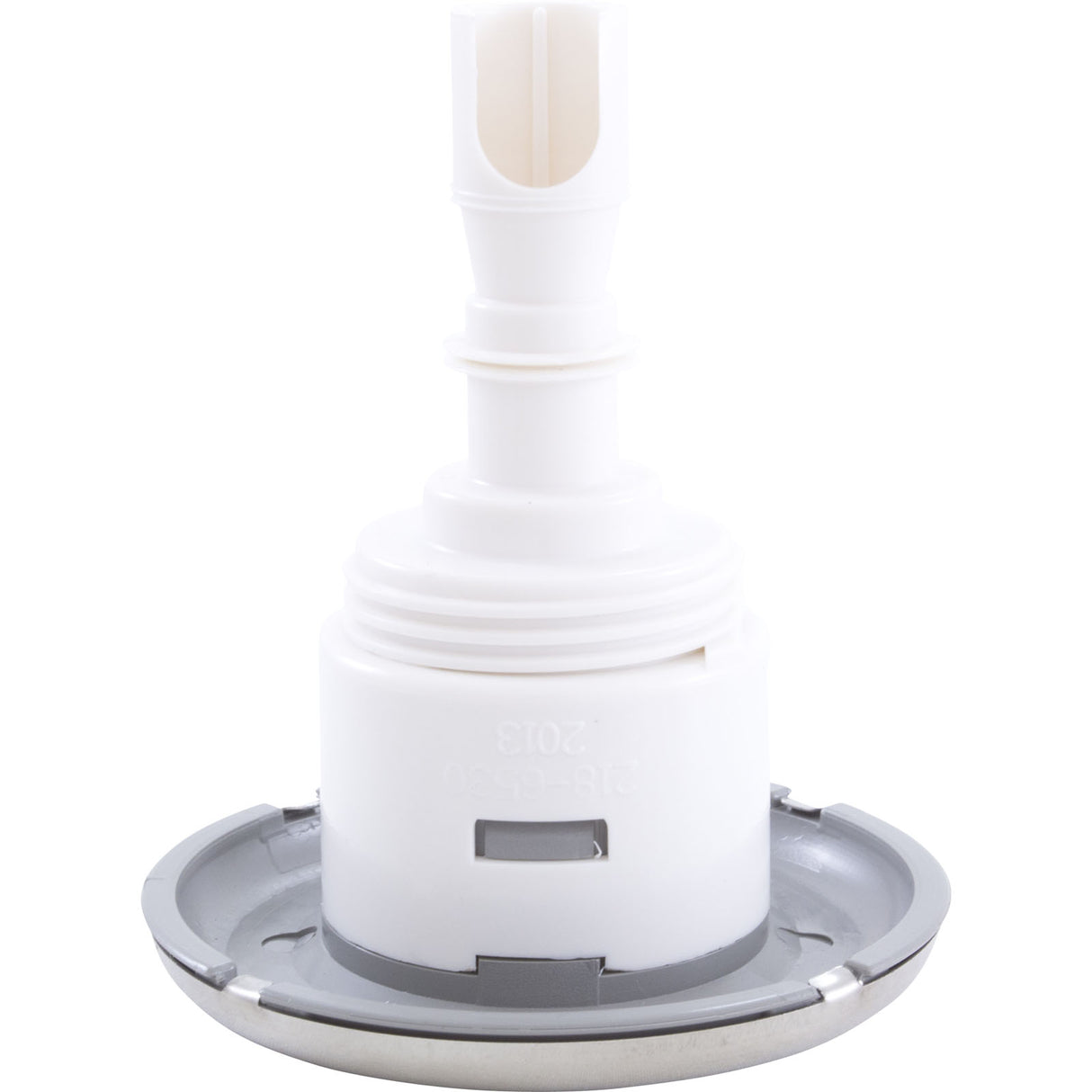 Jet Intl, WW Mini Storm, 3"fd, Twin Roto, Smth, SS/Gry, Thd : 229-7957S