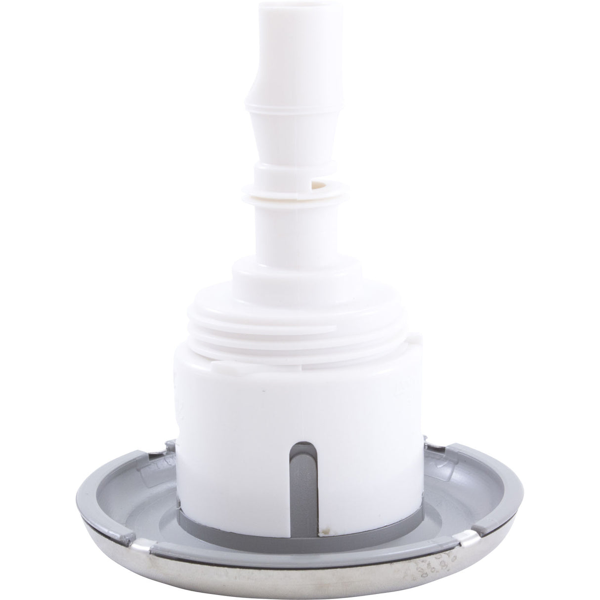 Jet Intl, WW Mini Storm, 3"fd, Twin Roto, Smth, SS/Gry, Thd : 229-7957S