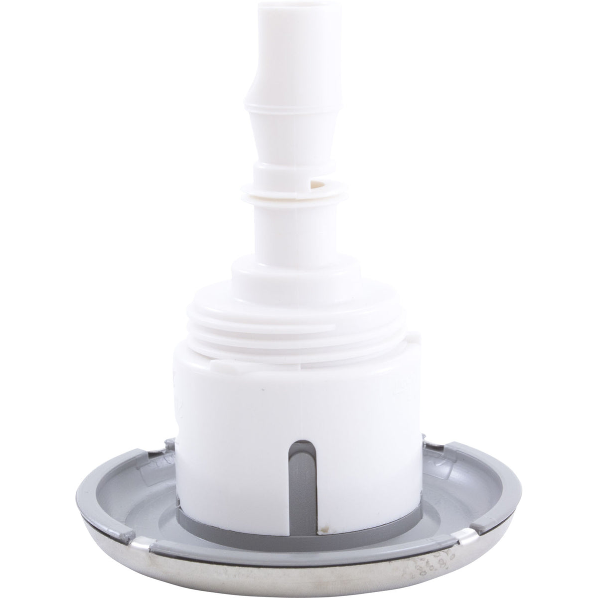Jet Intl, WW Mini Storm, 3"fd, Twin Roto, Smth, SS/Gry, Thd : 229-7957S