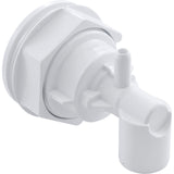 Jet Body, WW Poly Storm, a3/8"sb, w3/4"s, Thd, White : 228-0410