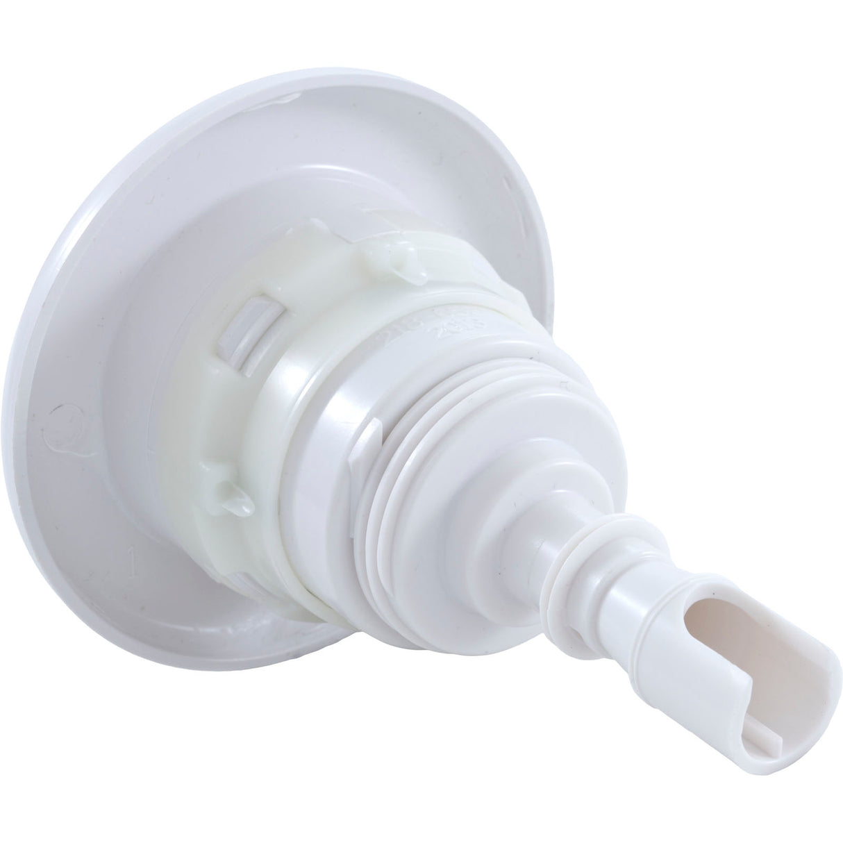 Jet Intl, WW Poly Storm Gun, 3-3/8"fd, Dir, Smth, White, Thd : 229-8040
