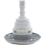 Jet Intl, WW Poly Storm, 4"fd, Dir, Scalloped, SS/Gry, Thd : 229-5517S
