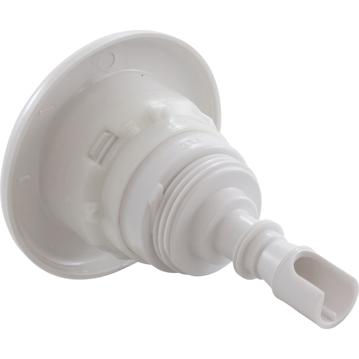 Jet Intl, WW Poly Storm Gun, 3-3/8"fd, Roto, Smth, White, Thd : 229-8000