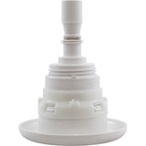 Jet Intl, WW Poly Storm Gun, 3-3/8"fd, Roto, Smth, White, Thd : 229-8000