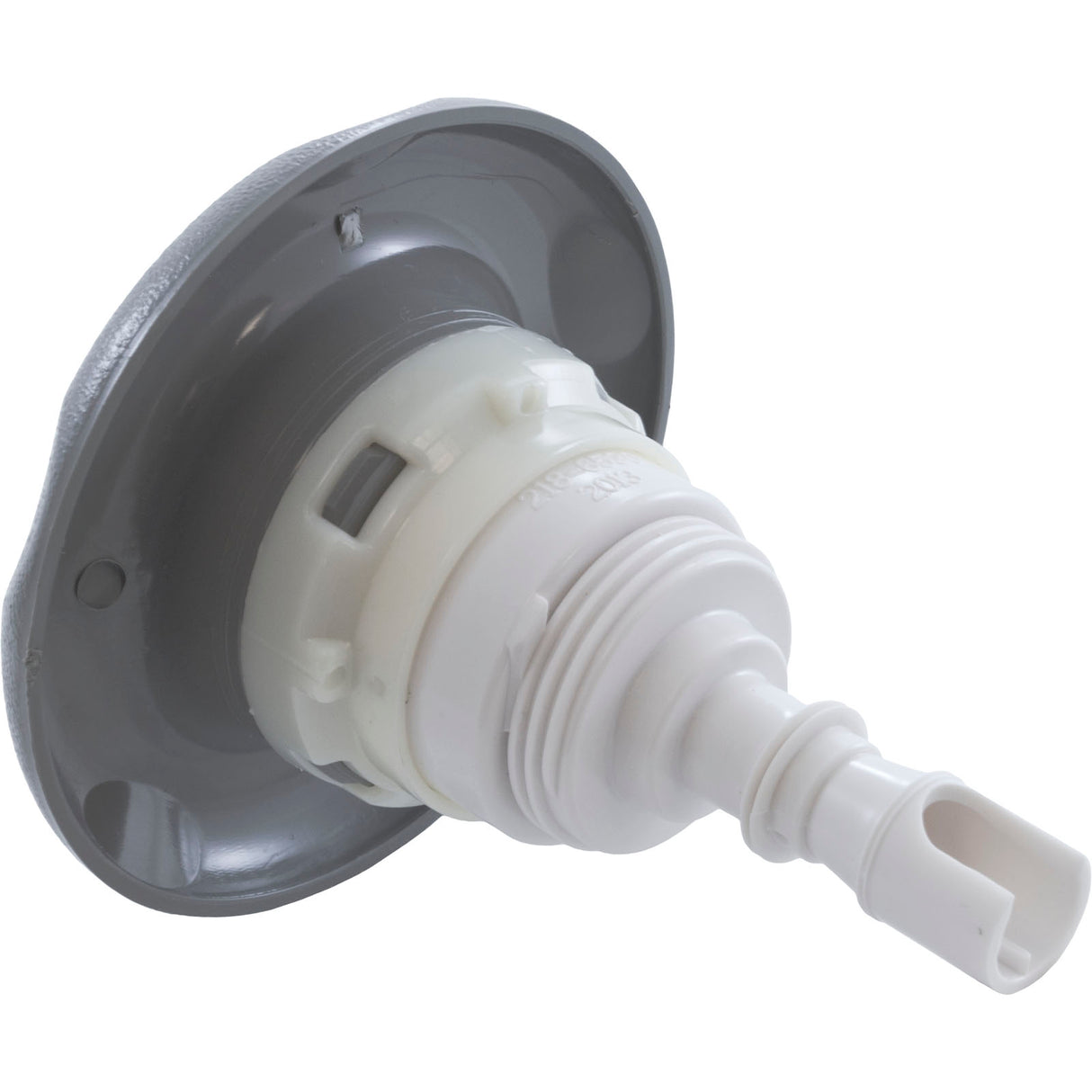 Jet Intl, WW Poly Storm, 4"fd, Roto, Textured Scal, Gry, Thd : 229-8147