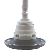 Jet Intl, WW Poly Storm, 4"fd, Roto, Textured Scal, Gry, Thd : 229-8147
