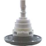 Jet Intl, WW Poly Storm, 4"fd, Roto, Textured Scal, Gry, Thd : 229-8147