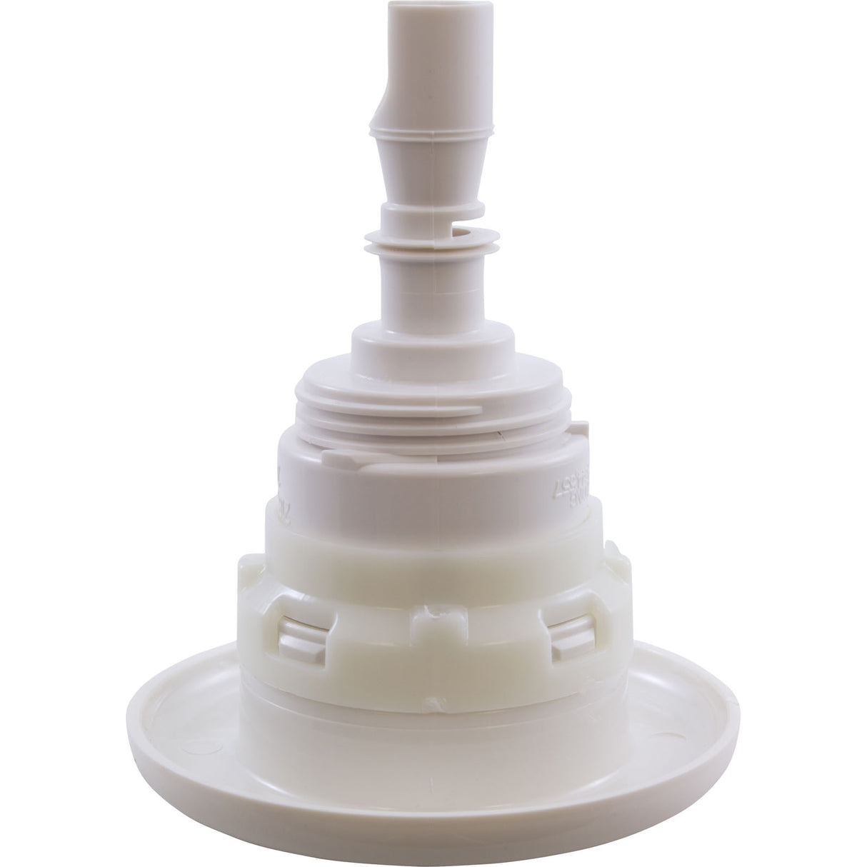 Jet Intl, WW Poly Storm Gun, 3-3/8"fd, Twin Roto, Smth, Wht, Thd : 229-8130